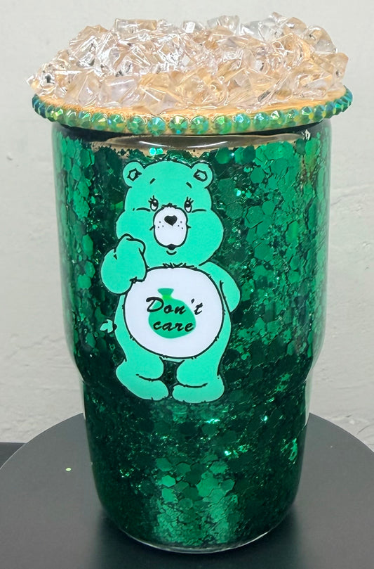 4oz Shot Glass - Don't Care (Pre-Made)