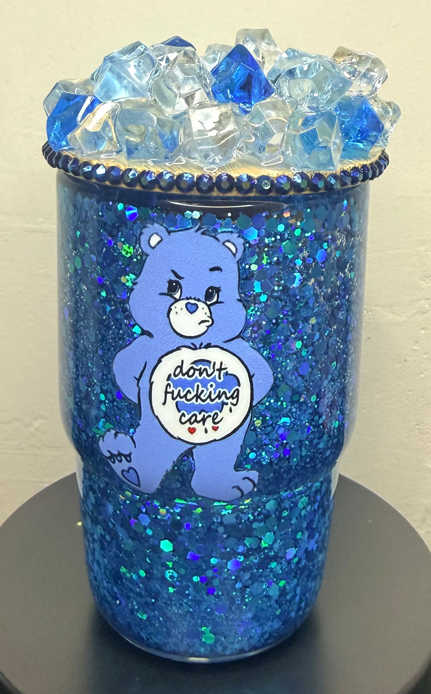 4oz Shot Glass - Don't F** Care (Pre-Made)