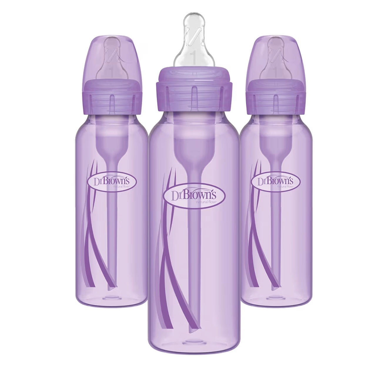 8oz Plastic Nipple Bottle