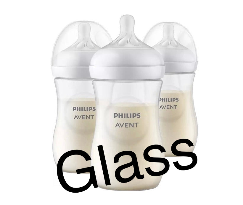 9oz Glass Nipple Bottle