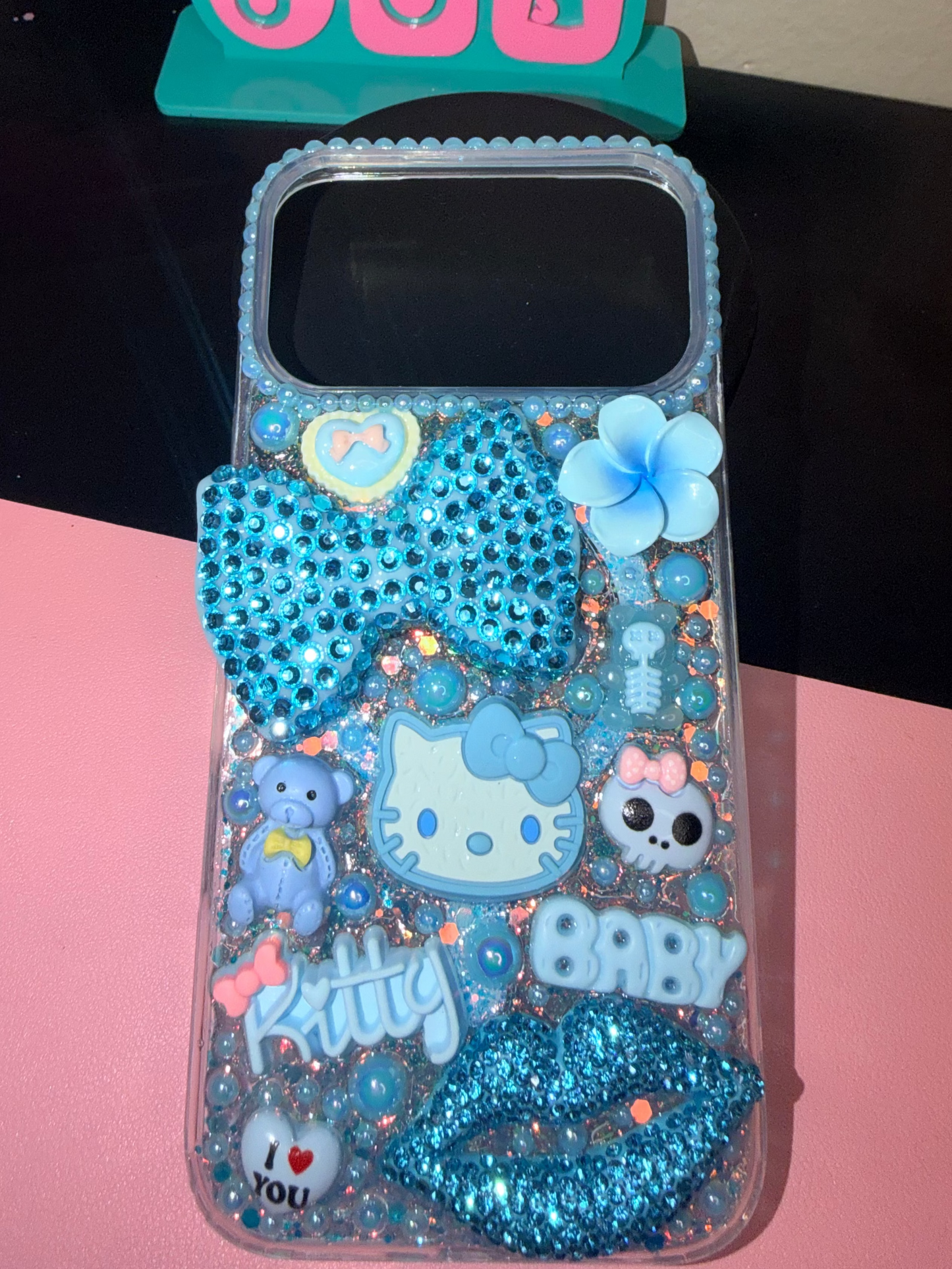 17 Pro Max Blue Phone Case - RTS