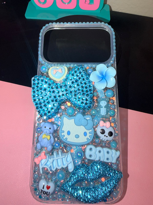 17 Pro Max Blue Phone Case - RTS